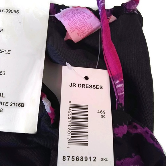 NWT She's Cool  Maxi Sundress Purple with Slits - Picture 5 of 6